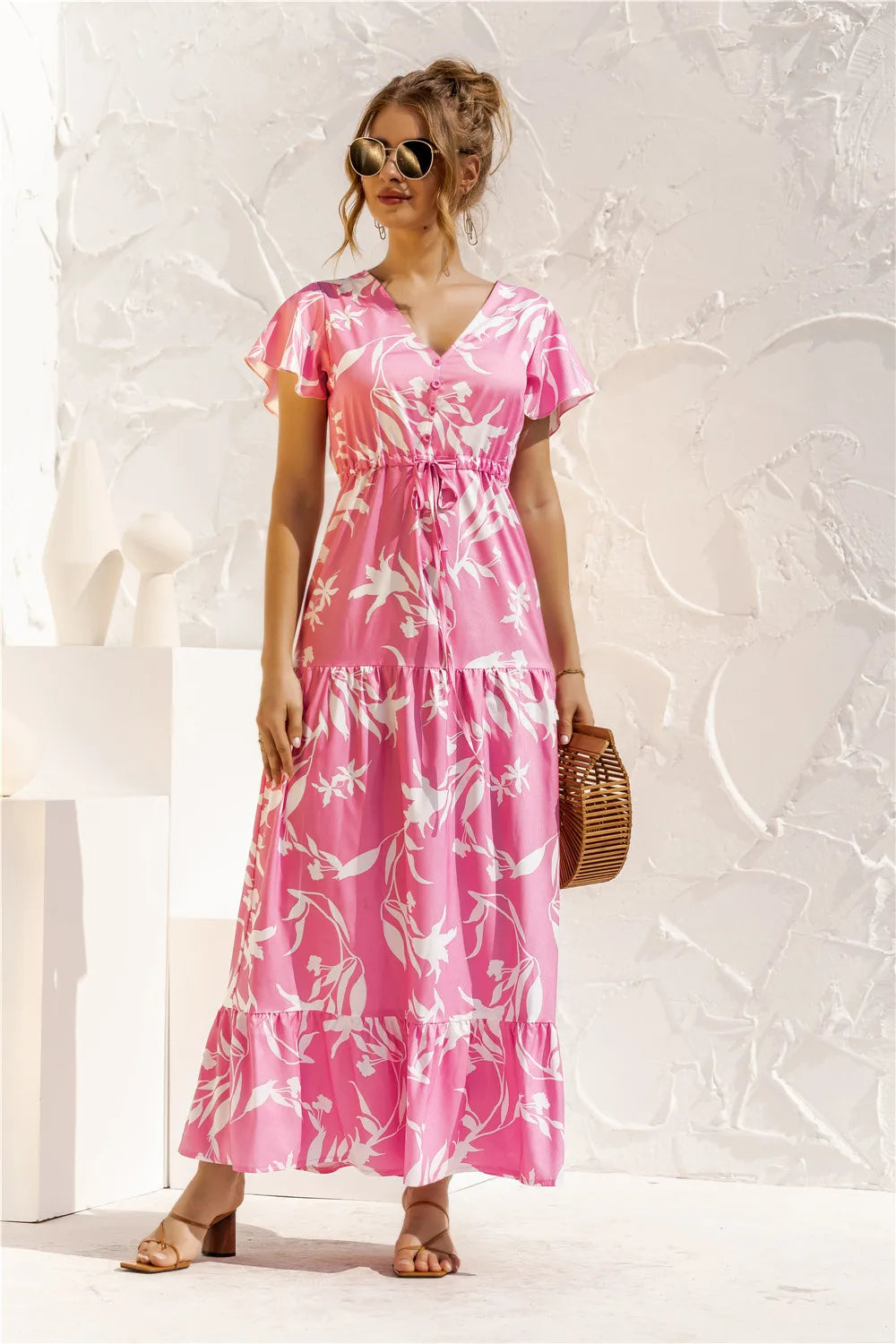 Dames Zomerjurk – Bloemenprint