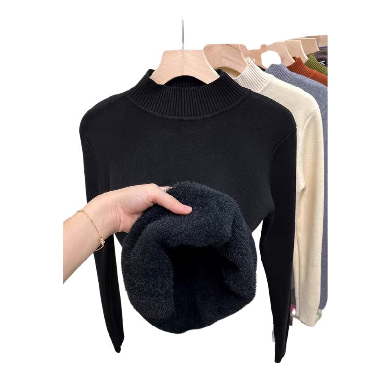 Blusa de Frio Feminina Moda Importe Go Blusa de Frio Feminina Preta PP 40-45kg