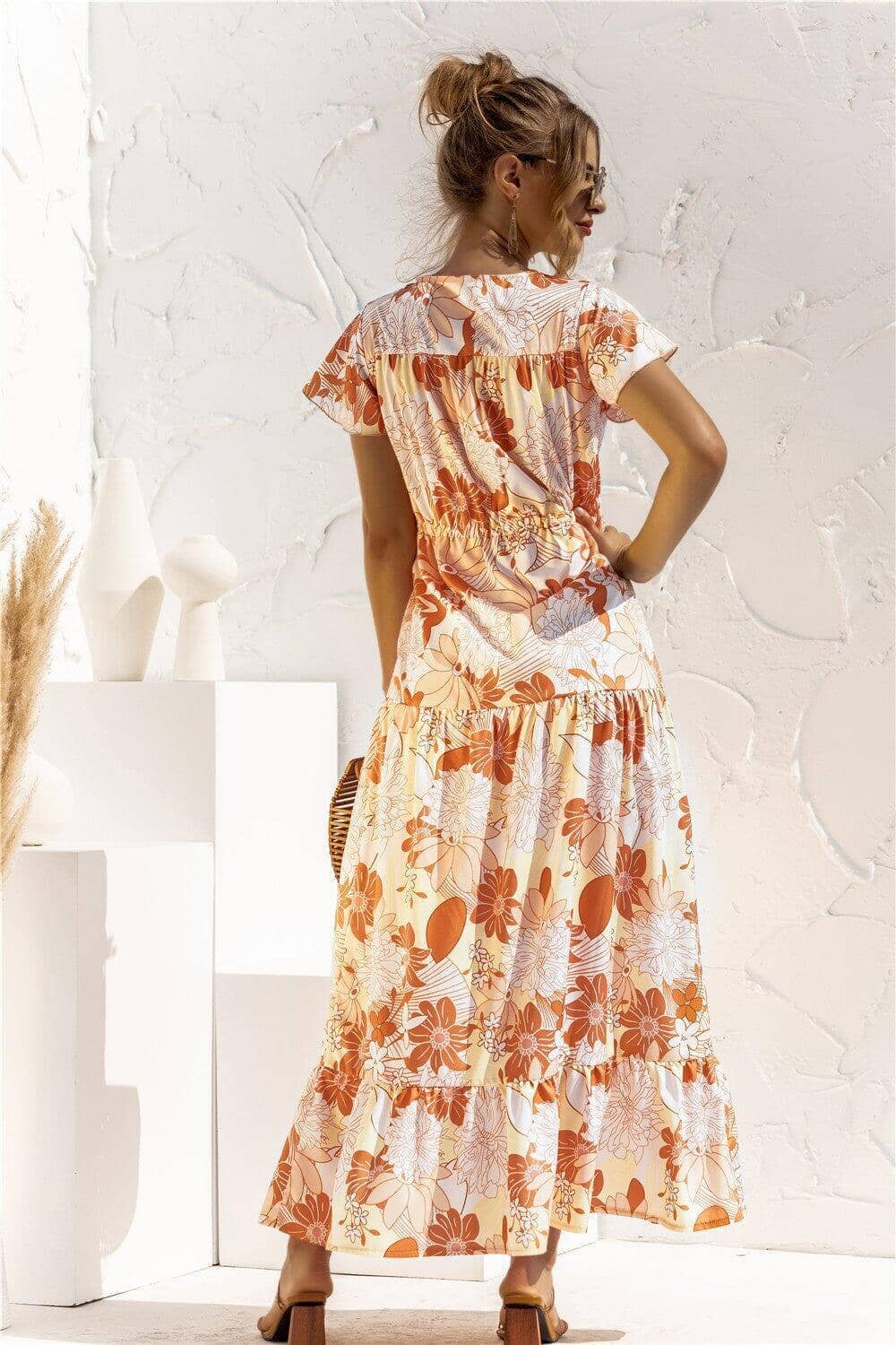 Dames Zomerjurk – Bloemenprint Dames Zomerjurk – Bloemenprint La Belge