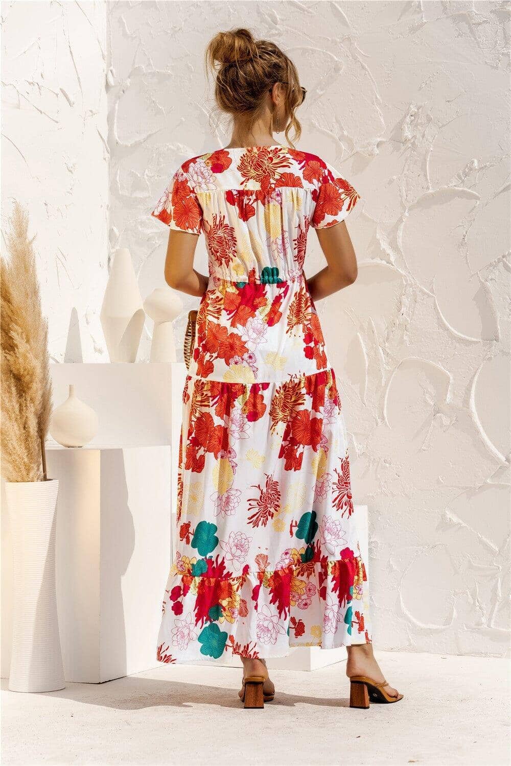 Dames Zomerjurk – Bloemenprint Dames Zomerjurk – Bloemenprint La Belge