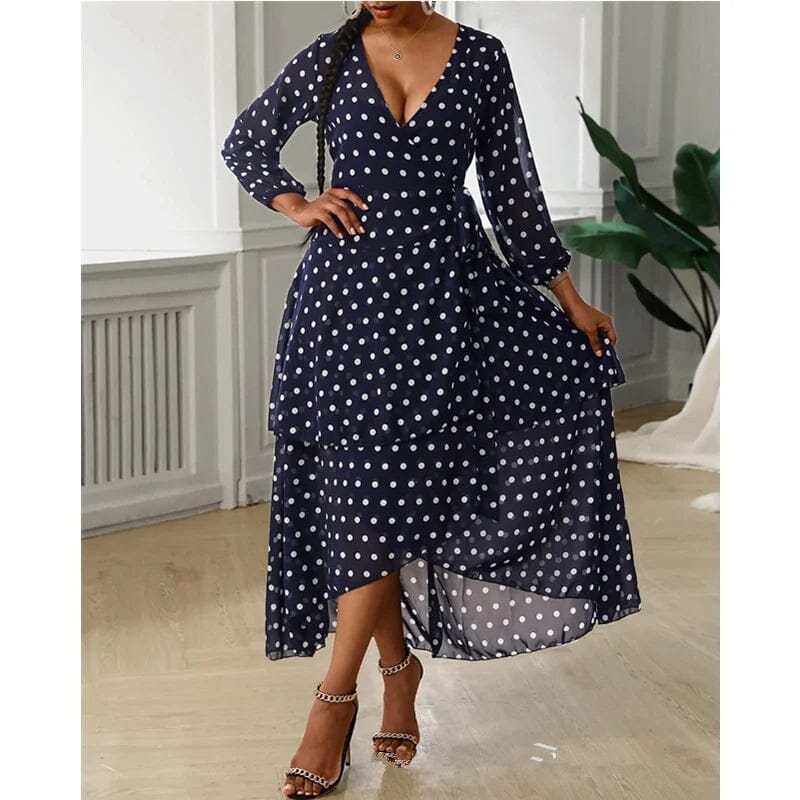 Vestido Longo Transpassado Ravena Vestido Importe Go