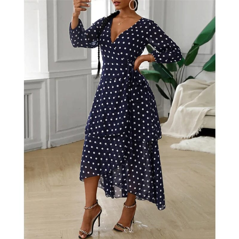 Vestido Longo Transpassado Ravena Vestido Importe Go