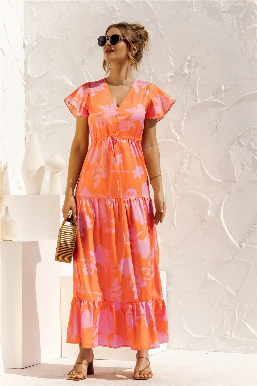 Dames Zomerjurk – Bloemenprint