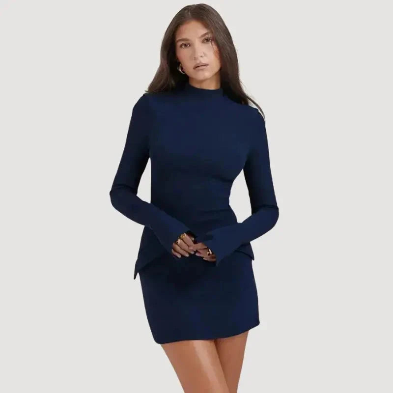 Dames Jurk Lover – Nieuw 2025 Dames Jurk Lover – Nieuw 2025 La Belge Blauw S 