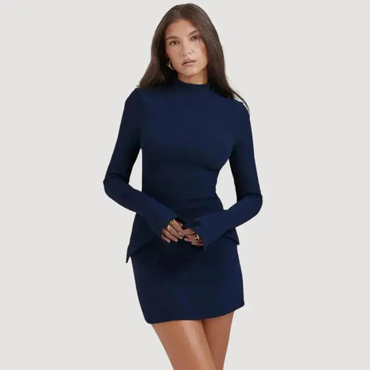 Dames Jurk Lover – Nieuw 2025 Dames Jurk Lover – Nieuw 2025 La Belge Blauw S 